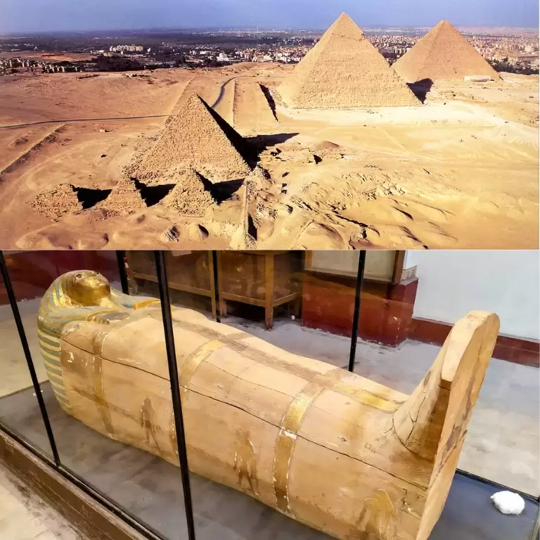 A day tour to Giza Pyramids, Grand Sphinx & The Egyptian Museum