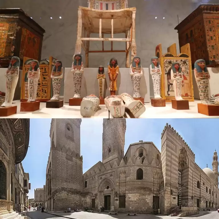 A visit to The Egyptian Mummies Museum, Old Coptic & Islamic Cairo