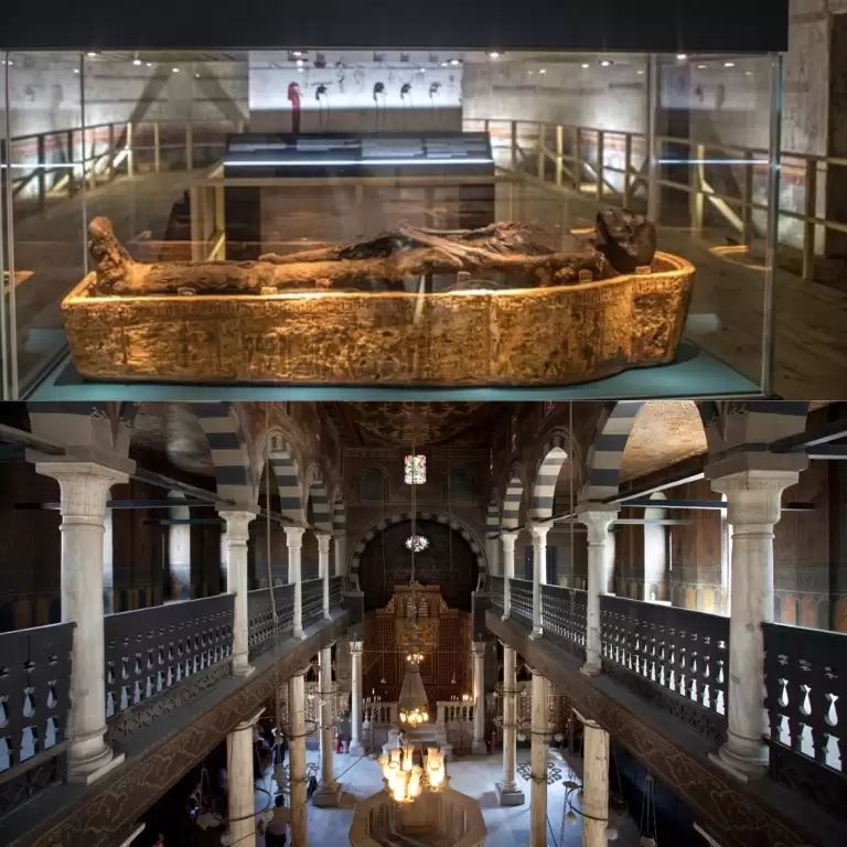 A visit to The Egyptian Mummies Museum, Old Coptic & Islamic Cairo