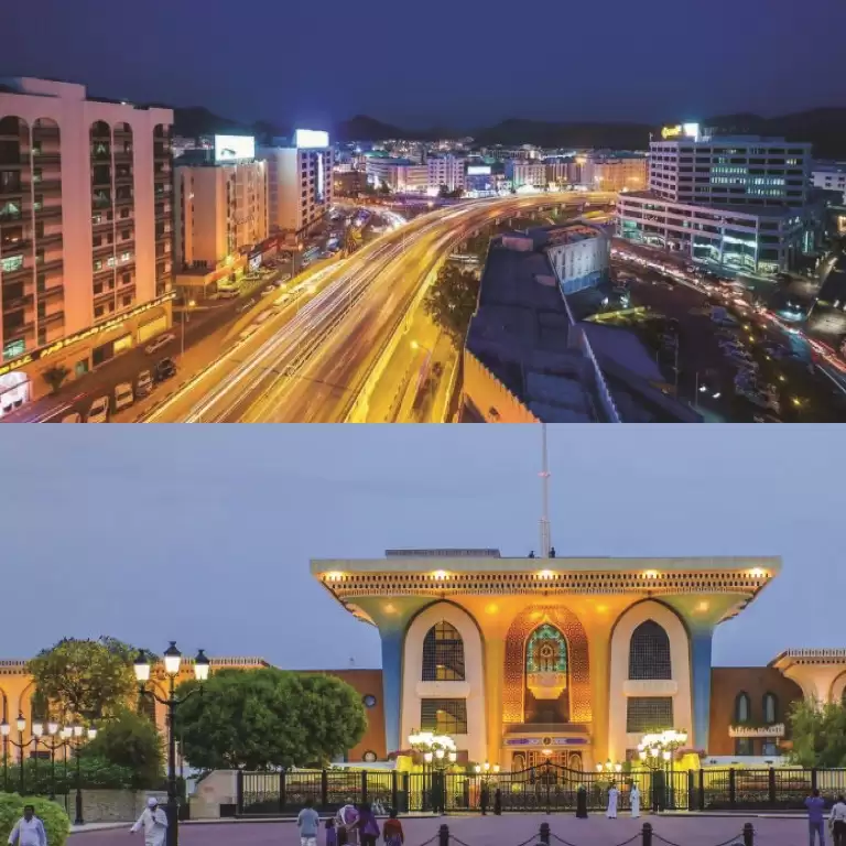 Muscat Night Tour with Local Dinner
