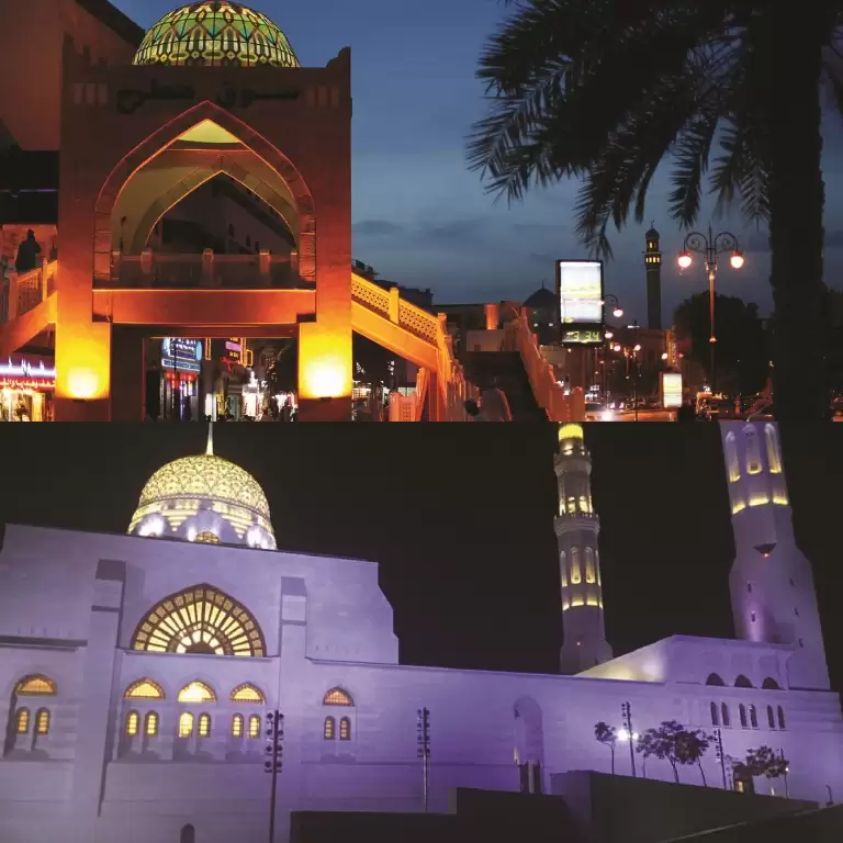 Muscat Night Tour with Local Dinner