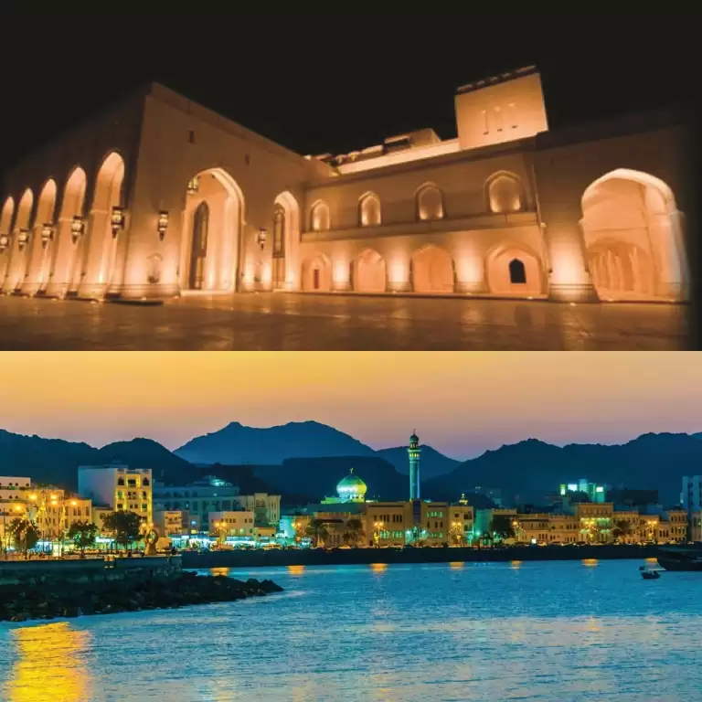 Muscat Night Tour with Local Dinner