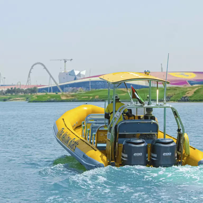 75-minute Yas Island Abu Dhabi Sightseeing Boat Tour
