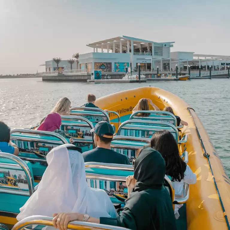 75-minute Yas Island Abu Dhabi Sightseeing Boat Tour