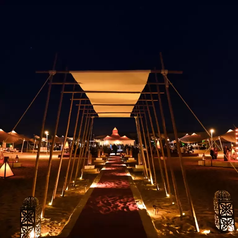 Caravanserai Desert Dinner With Optional Transfers