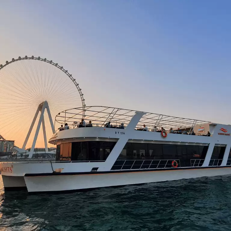 Dubai Marina Sunset Cruise with Live Music & Open Bar