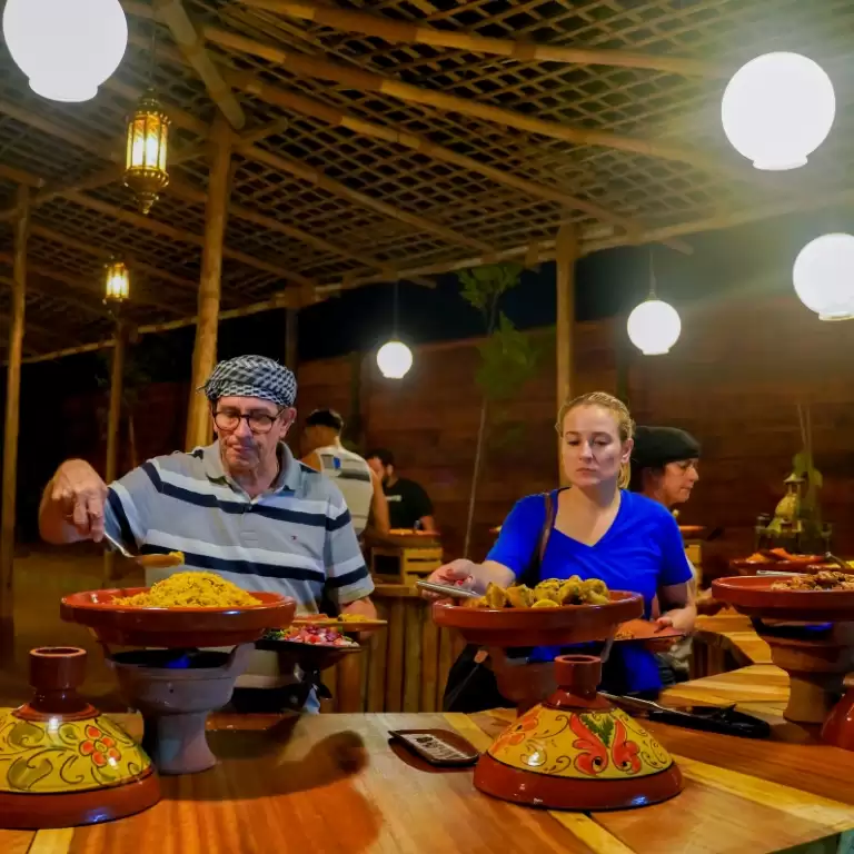Evening Luxury Heritage Safari at Al Marmoom Bedouin Experience
