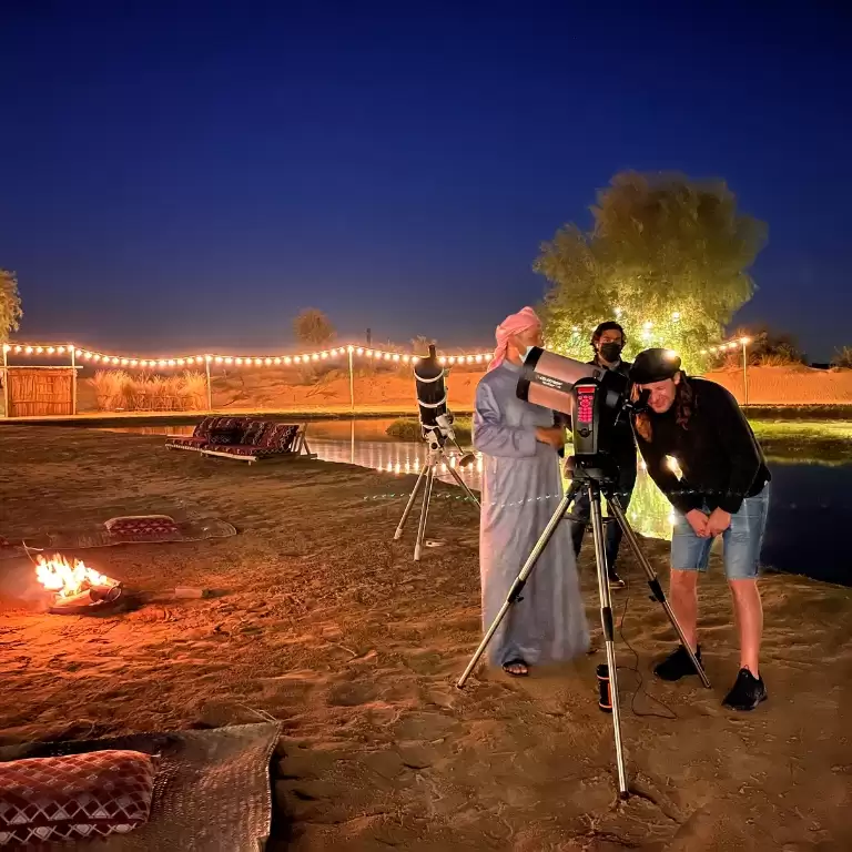 Evening Luxury Heritage Safari at Al Marmoom Bedouin Experience
