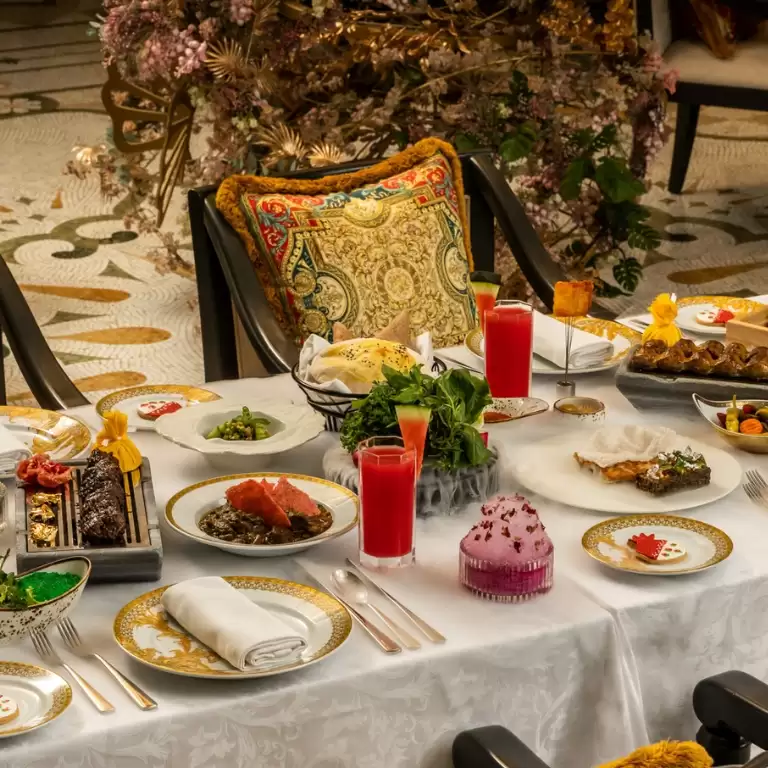 Iranian Friday Lunch at Palazzo Versace Hotel