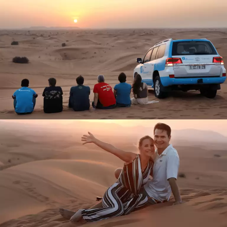 Premium Red Dunes Safari with Camel Ride & 3 Cuisines at Al Khayma Camp