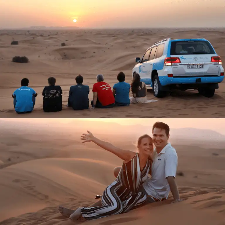 Premium Red Dunes Safari with Camel Ride & International buffet dinner at Al Khayma Camp