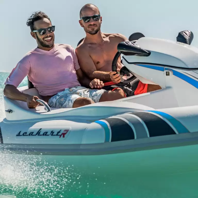 Self-Drive Seakart Boat Tours - Drive It Yourself