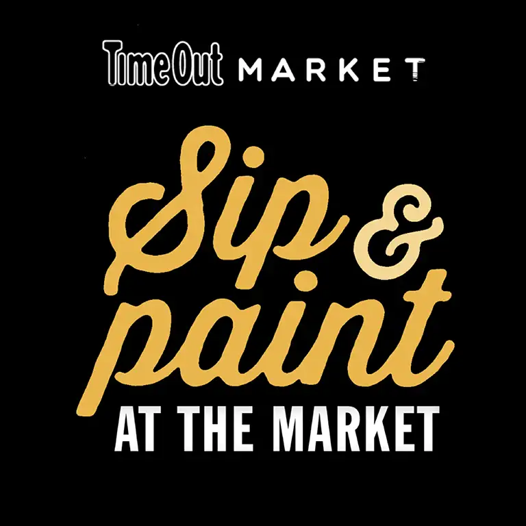 Sip & Paint at Time Out Market in Dubai