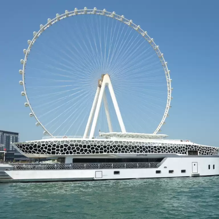 The Lotus Mega Yacht New Year's Eve 2025 in Dubai