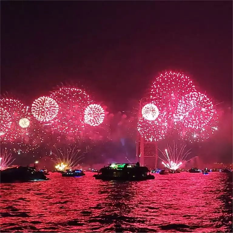 The Lotus Mega Yacht New Year's Eve 2025 in Dubai