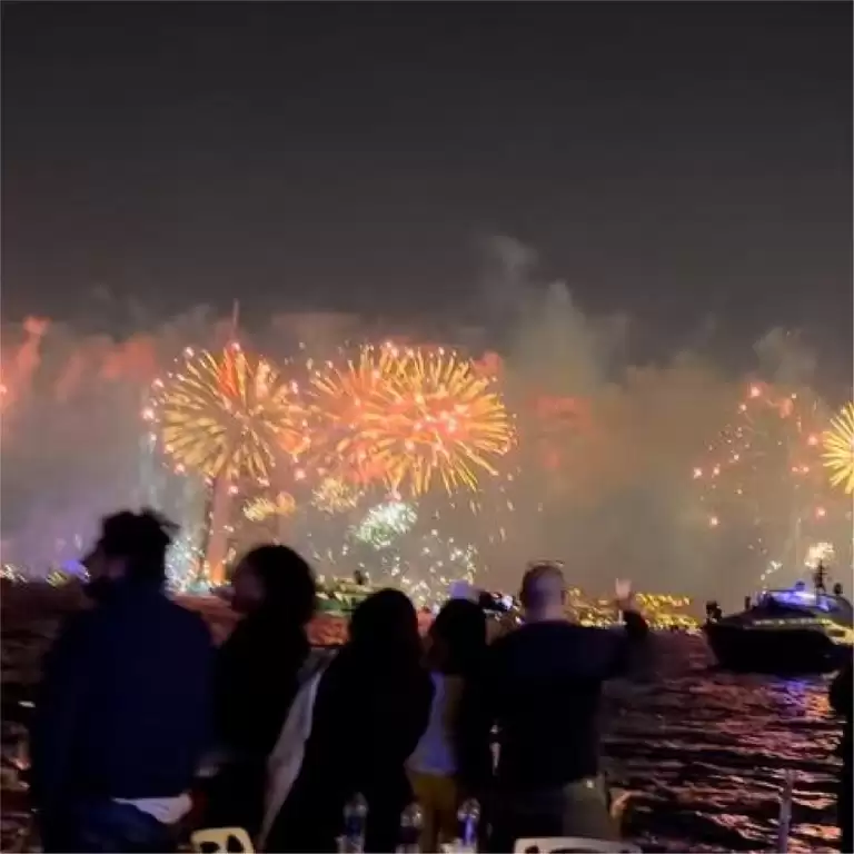 The Lotus Mega Yacht New Year's Eve 2025 in Dubai