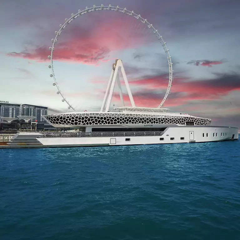 The Lotus Mega Yacht New Year's Eve 2025 in Dubai