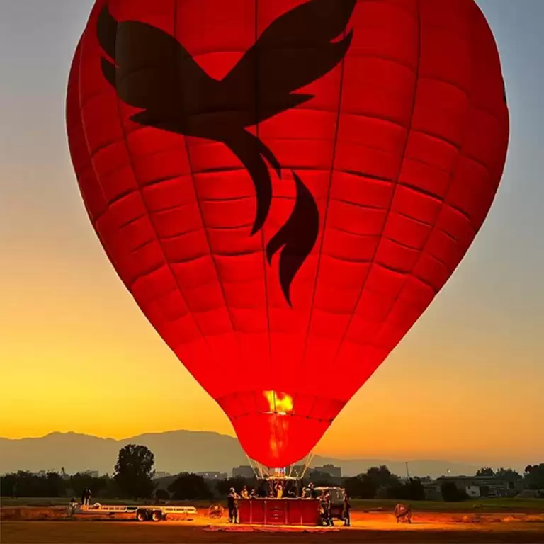 Rising Sun Hot Air Balloon Ride in Ras Al Khaimah