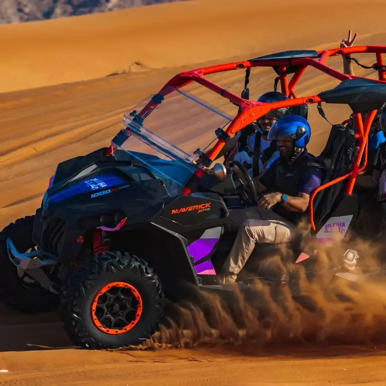 Mleiha Landscapes Tour in Dune Buggy
