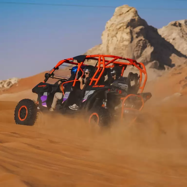 Mleiha Landscapes Tour in Dune Buggy