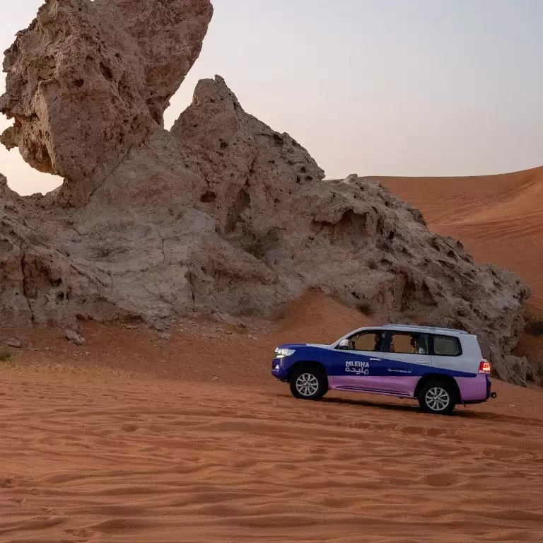 Mleiha Landscapes Tour in SUV