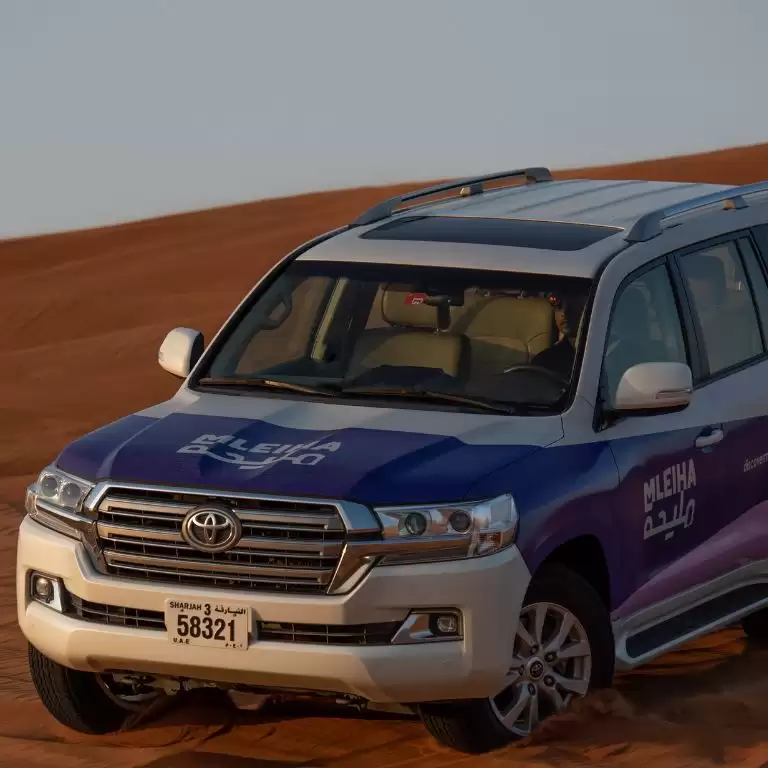 Mleiha Landscapes Tour in SUV