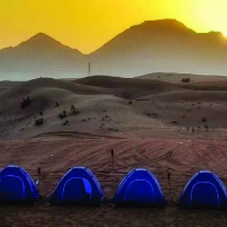 Mleiha Overnight Camping - Panoramic Lounge