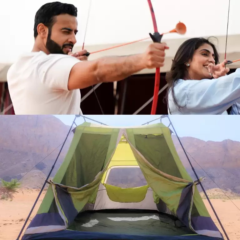 Mleiha Overnight Camping - Panoramic Lounge