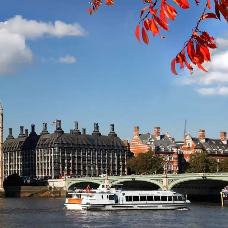 Thames Cruise: Westminster to Greenwich Westminster - Greenwich: return