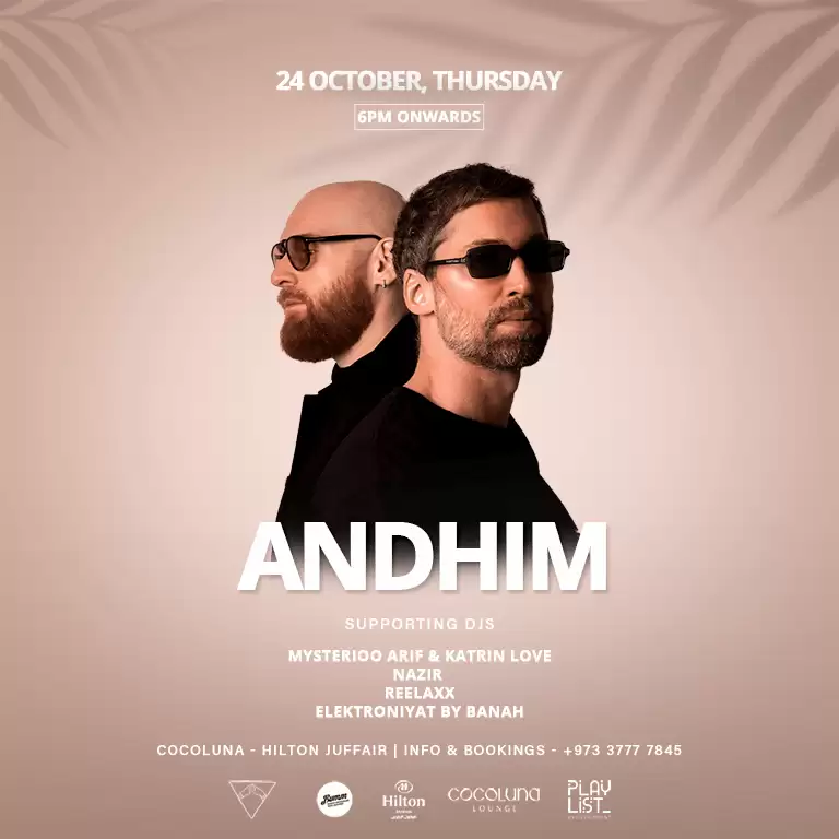 ANDHIM in Bahrain at Cocoluna - Hilton