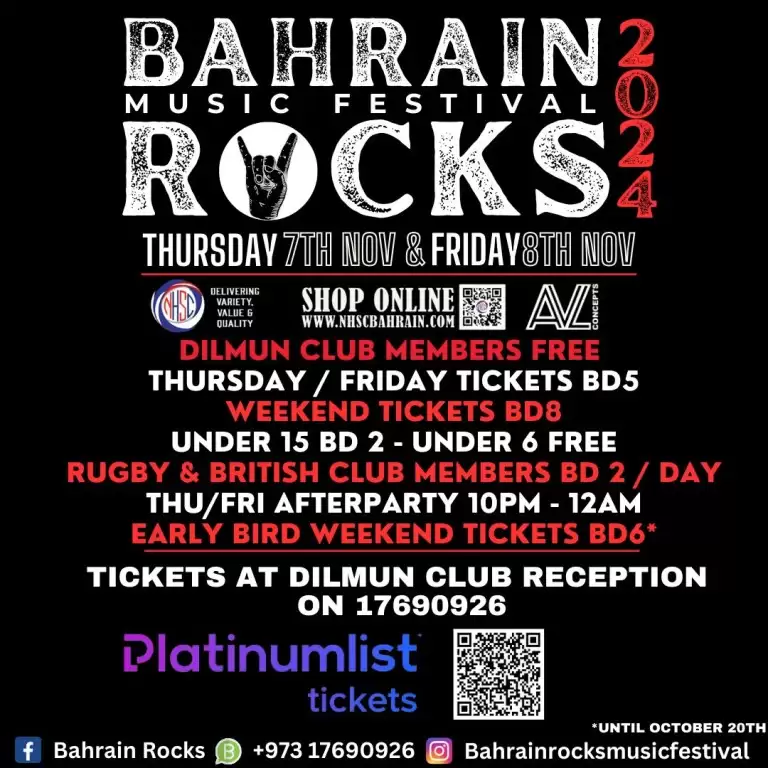 Bahrain Rocks Music Festival at Dilmun Club, Bahrain