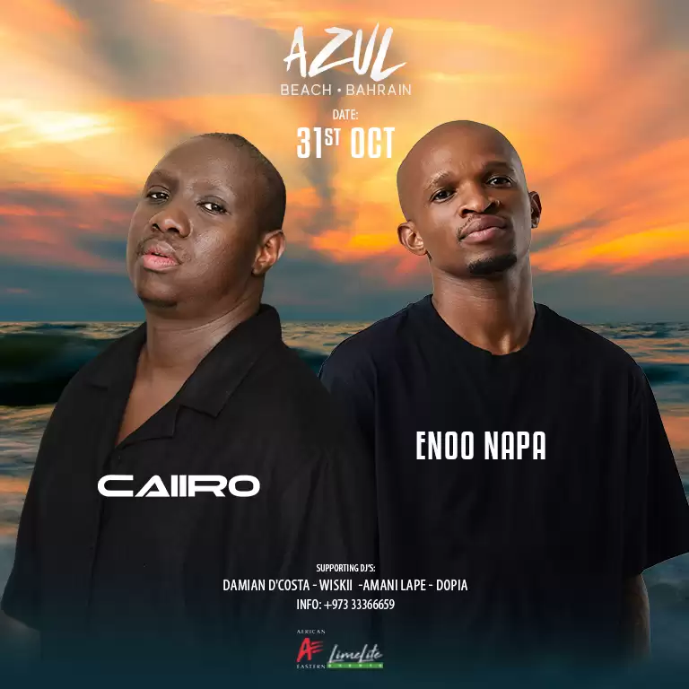 CAIIRO & ENOO NAPA at Azul Beach, Bahrain