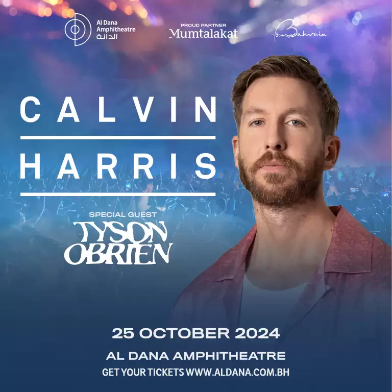 Calvin Harris live at BEYON Al Dana Amphitheatre, Bahrain