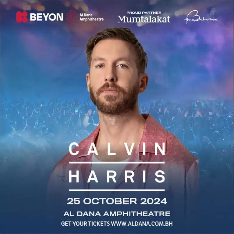 Calvin Harris live at BEYON Al Dana Amphitheatre, Bahrain