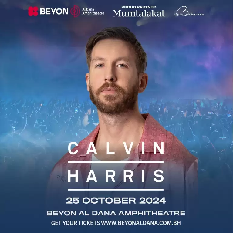 Calvin Harris live at BEYON Al Dana Amphitheatre, Bahrain
