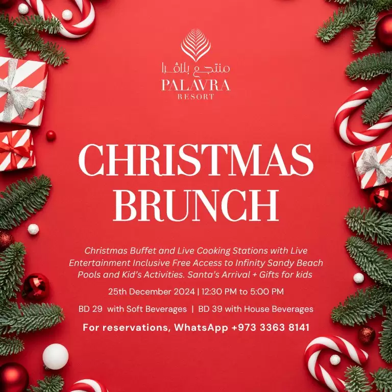 Christmas Day Brunch at Palavra Resort