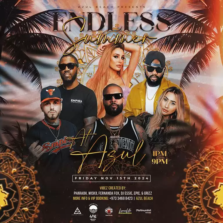 Endless Summer at Azul Beach, Bahrain