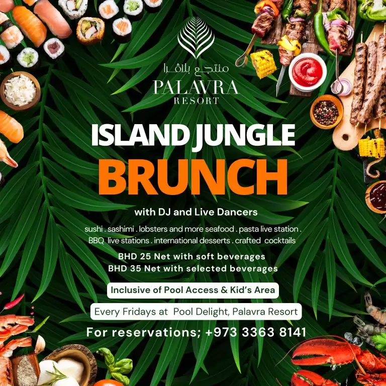 Friday Brunch at Palavra Resort