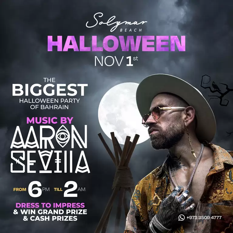 Halloween Party at Solymar Beach