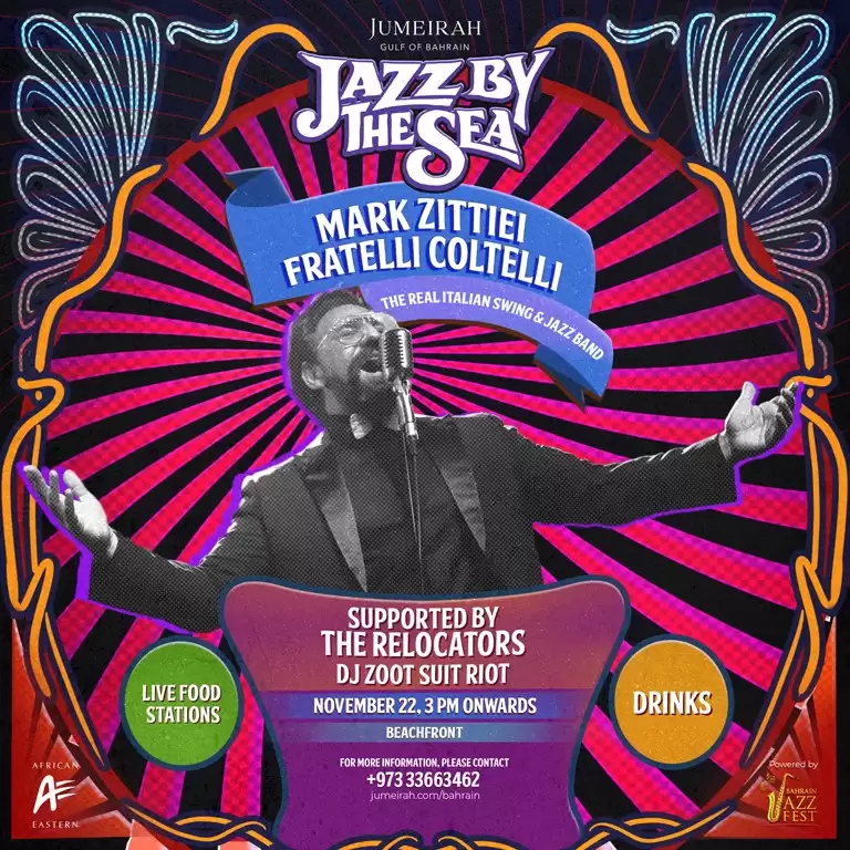 Jazz by the Sea at Jumeirah Gulf of Bahrain - Beachfront