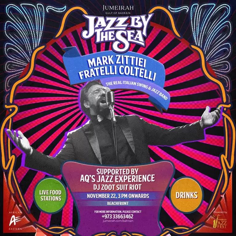 Jazz by the Sea at Jumeirah Gulf of Bahrain - Beachfront