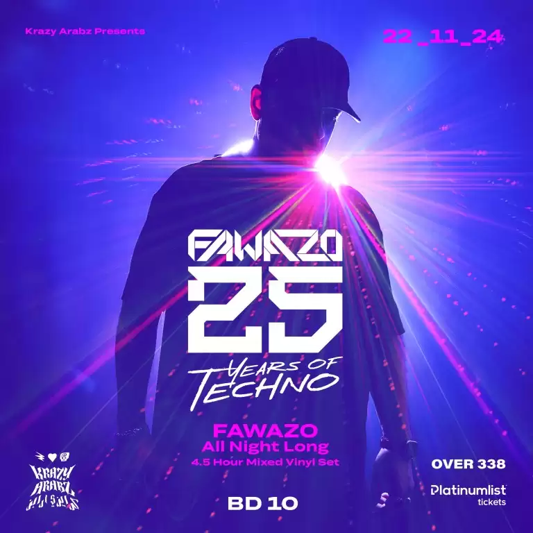 Krazy Arabs – FAWAZO 25Y of Techno
