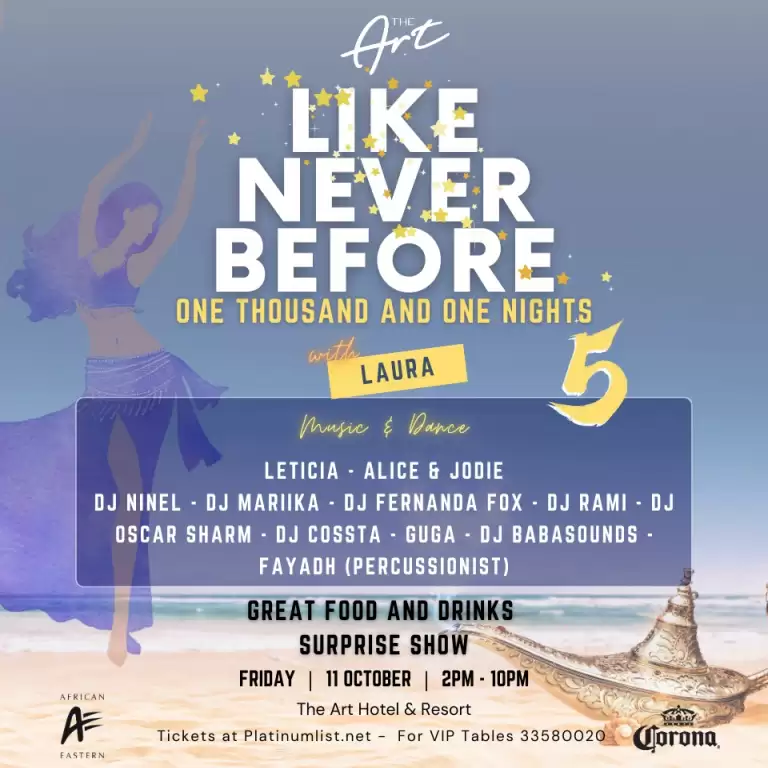 Like Never Before 5! One Thousand and One Nights