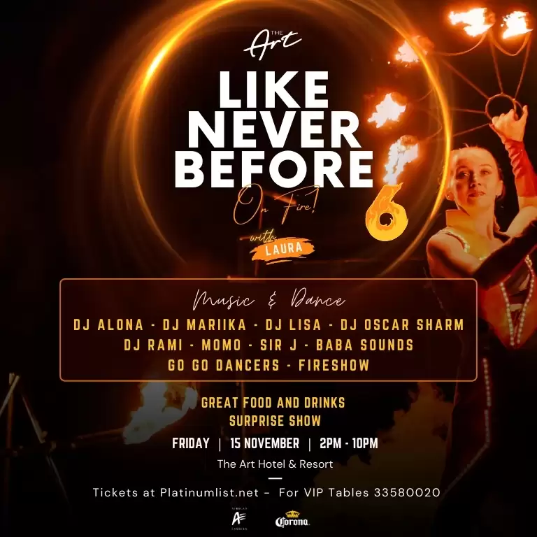 Like Never Before On Fire