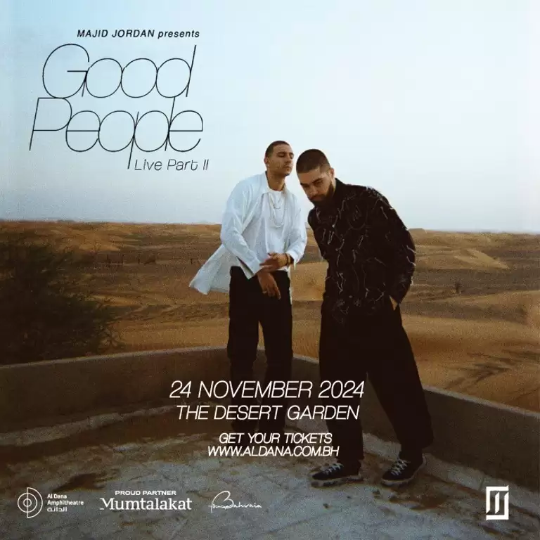 Majid Jordan At BEYON Al Dana Amphitheatre Desert Garden