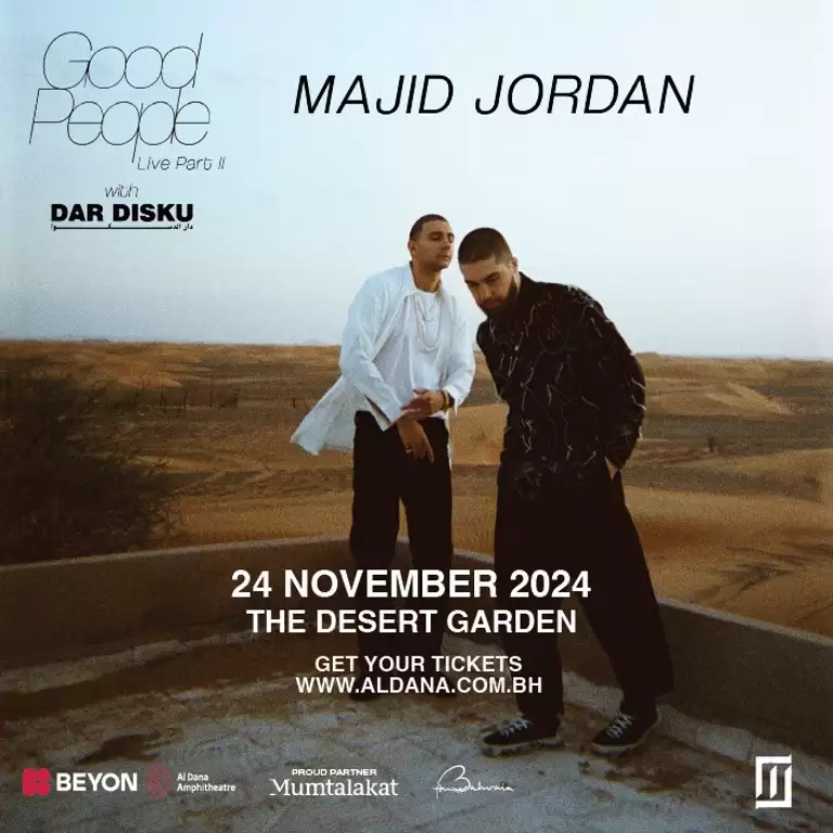 Majid Jordan At BEYON Al Dana Amphitheatre Desert Garden
