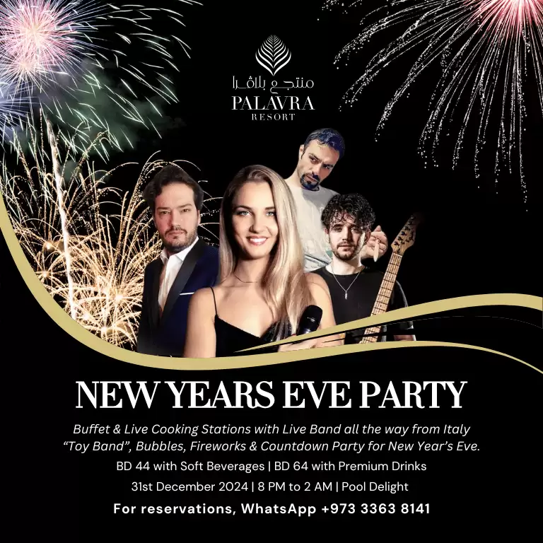 New Year's Eve Party at Palavra Resort