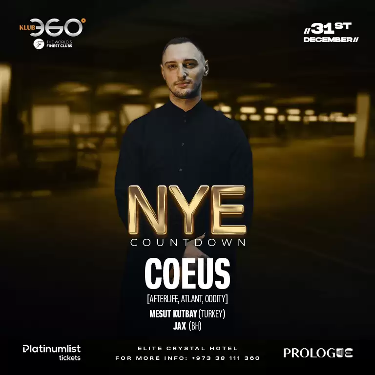 NYE Countdown at Prologue Nights/Klub360