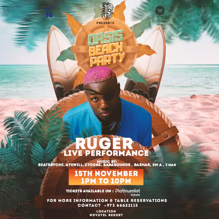 Oasis Beach Party at Novotel Resort