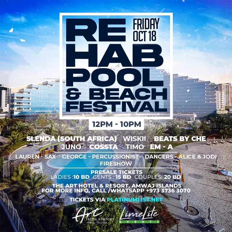 Rehab Pool & Beach Festival at The Art Hotel & Resort